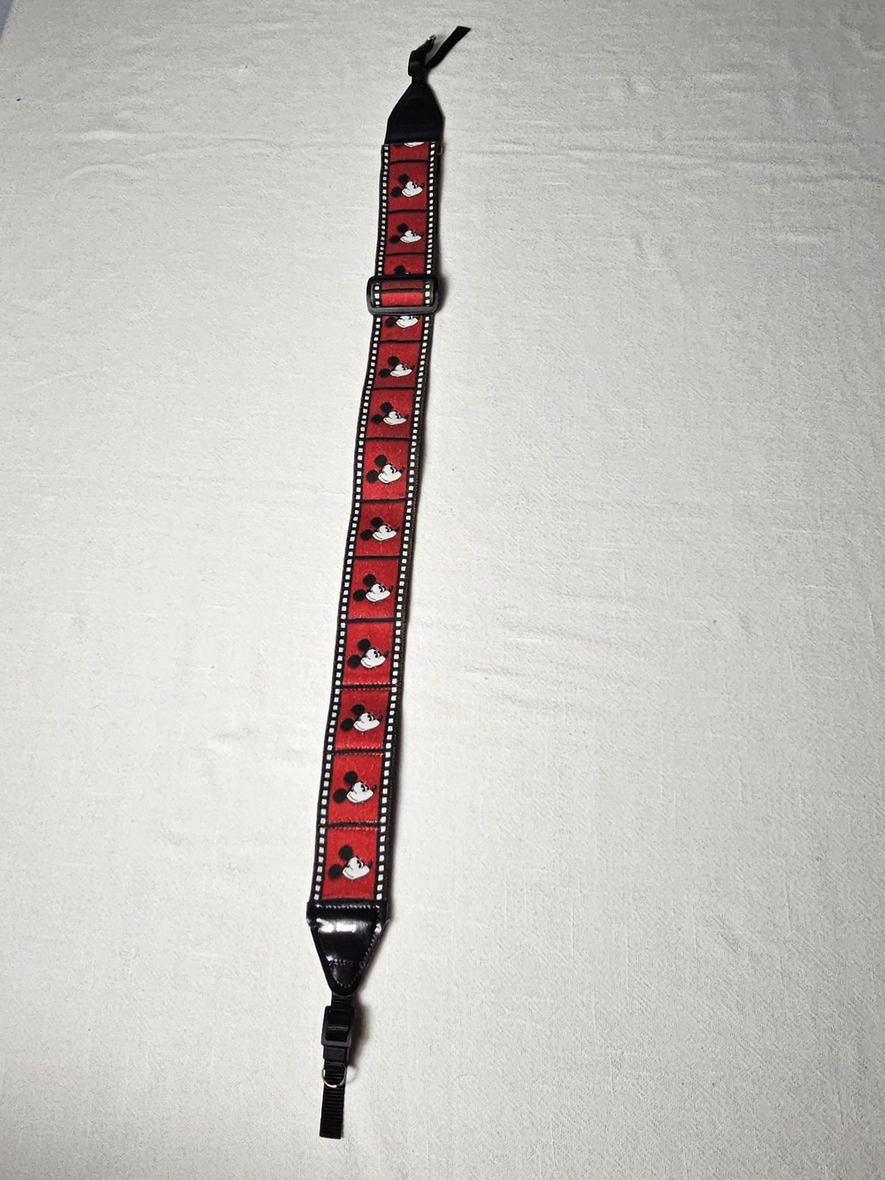 Disney vintage Mickey Mouse film strip camera strap